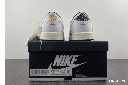 1 TRAVIS LOW AIR SCOTT JORDAN OG BLACK X WHITE 0807